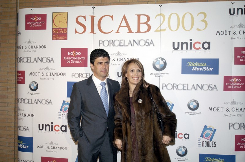 La torera Cristina Sánchez y Alejandro Da Silva