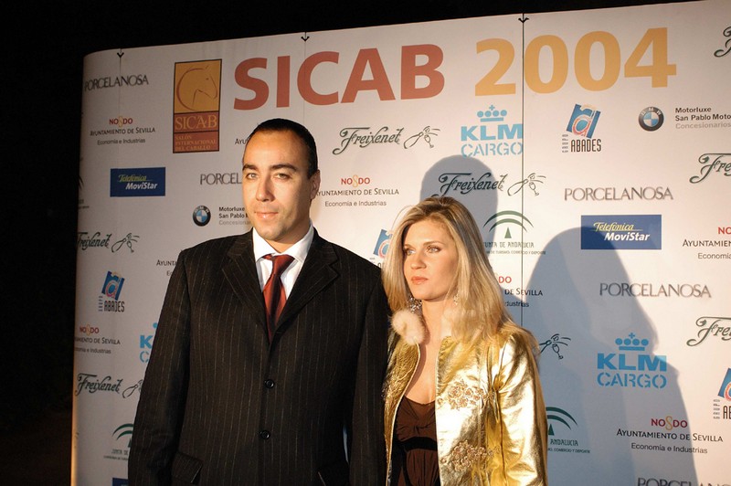 Lorenzo Quinn y Giovanna Cicutto