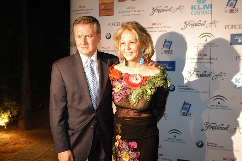 Carlos Larrañaga y Sarah Glattstein