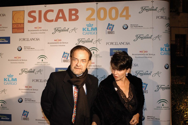 Antonio Burgos y su mujer Isabel Herce