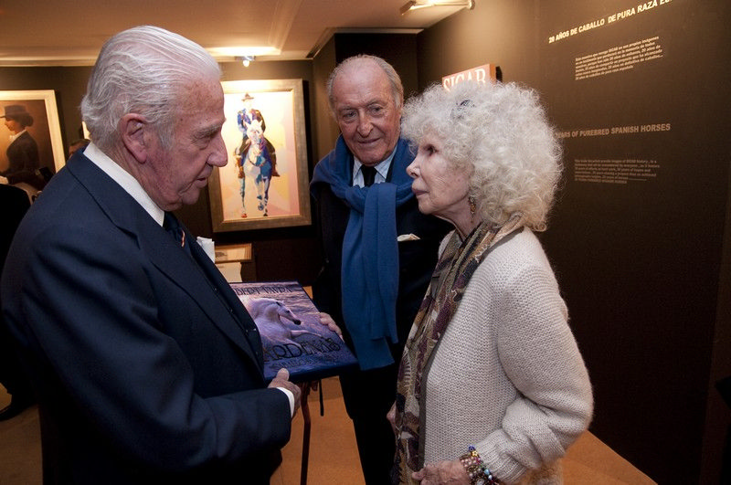 Miguel Ángel de Cárdenas, Tomás Terry y Cayetana Fitz-James Stuart, Duquesa de Alba