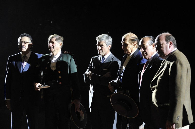 Antonio Morera, Rafael Peralta, Juan Antonio Ruiz -Espartaco- -, Ángel Peralta, Curro Romero y Javier Conde