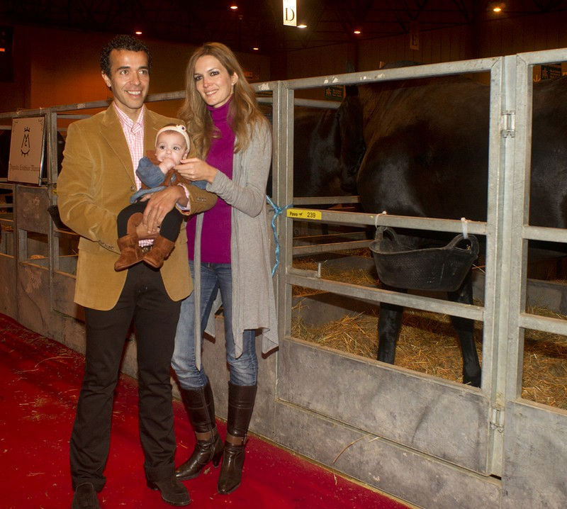 Victor Puerto y Noelia Margotón e hija