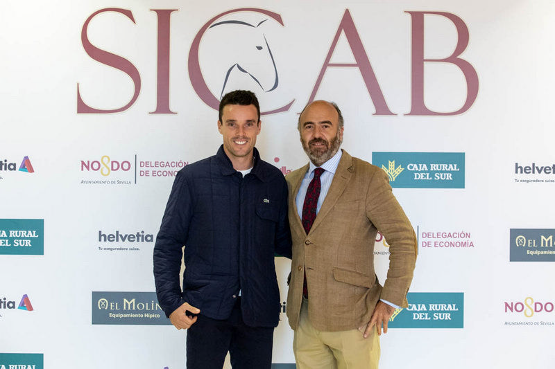 Roberto Bautista Agut e Ignacio Candau