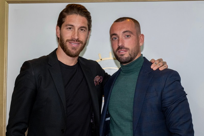 Sergio Ramos y Carlos Muela